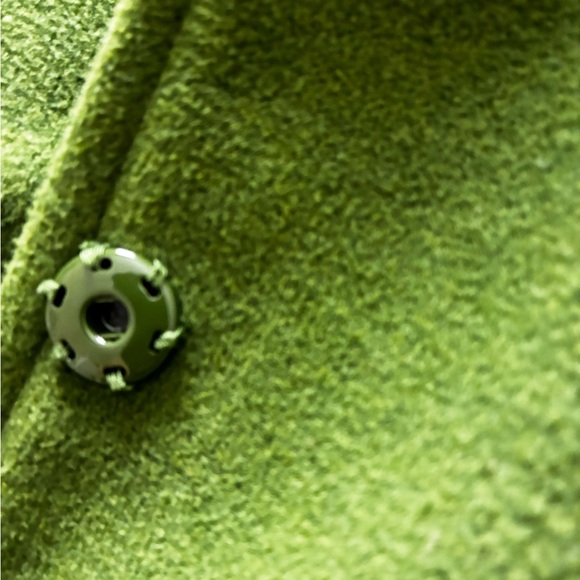 Tulle Olive Utility Jacket with Button Accents - Picture 15 of 15